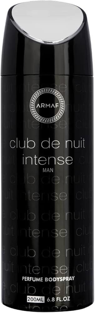 Body spray club de Nuit for men