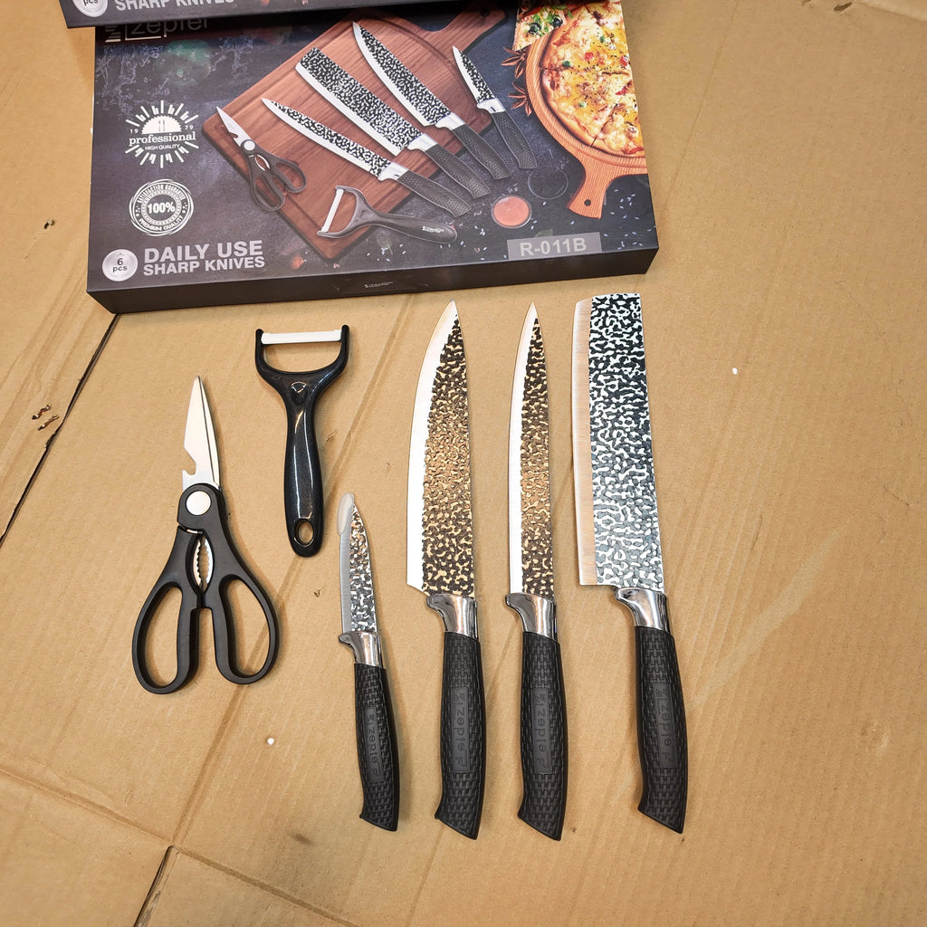 Knife set of 6 pcs