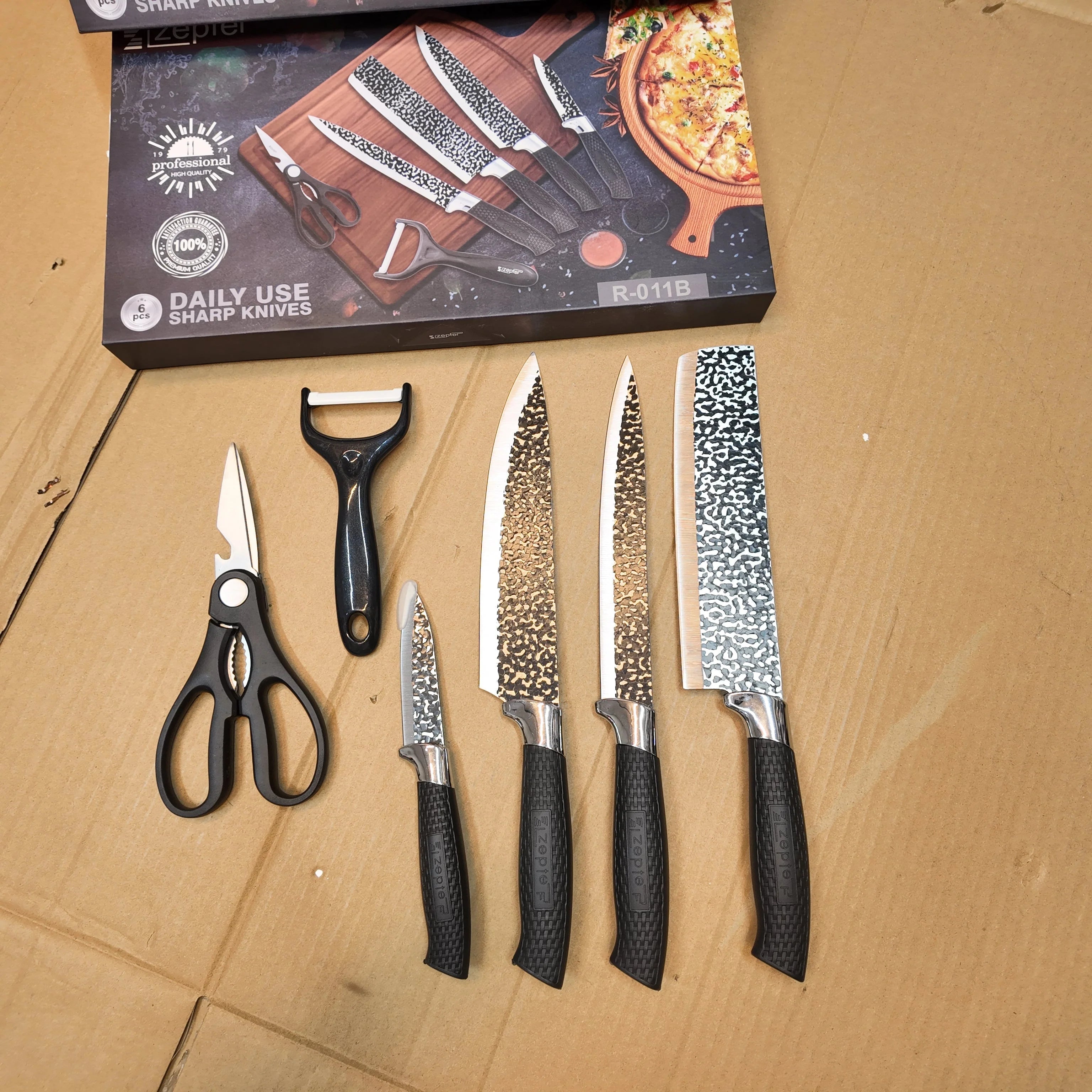Knife set of 6 pcs