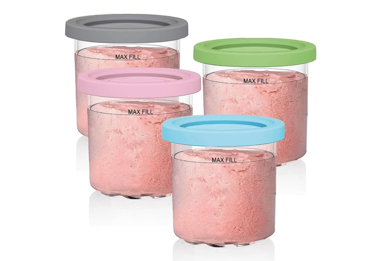 Containers of 4 pcs for ninja blender