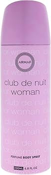 Body spray club de Nuit for women
