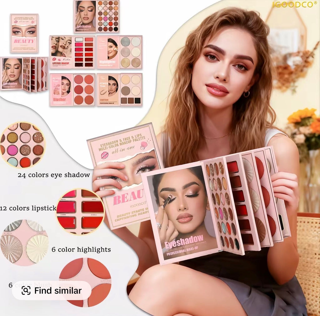 Beauty makeup pallet